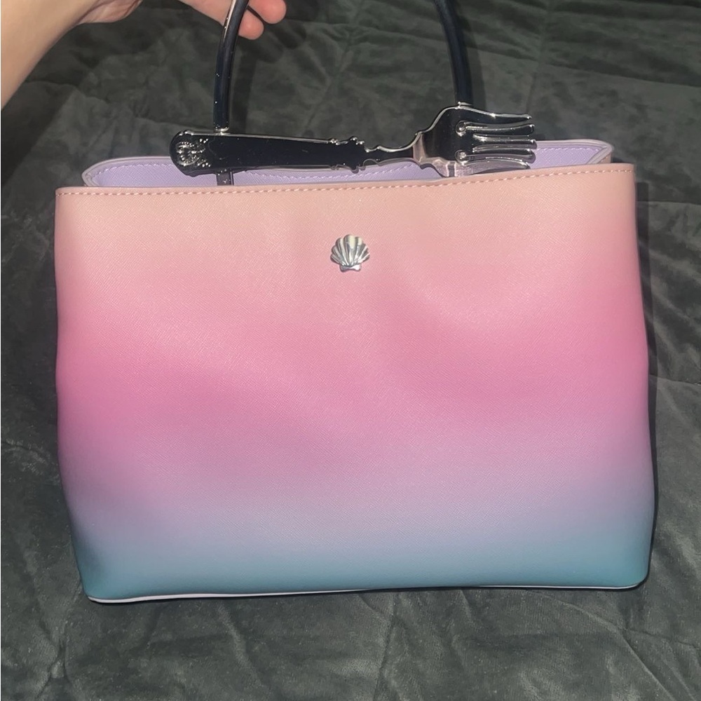 DISNEY Elegant Pink and Blue Gradient AREIL purse